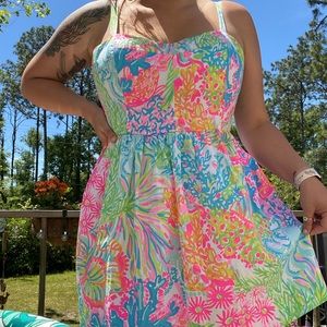 Lilly Pulitzer Marco Island Lovers Sundress